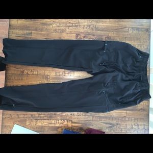 Black scrub pants